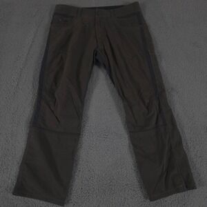 Kuhl Pants Mens 34x30 Gray Radikl Straight Cargo Hiking Outdoor Utility 5109